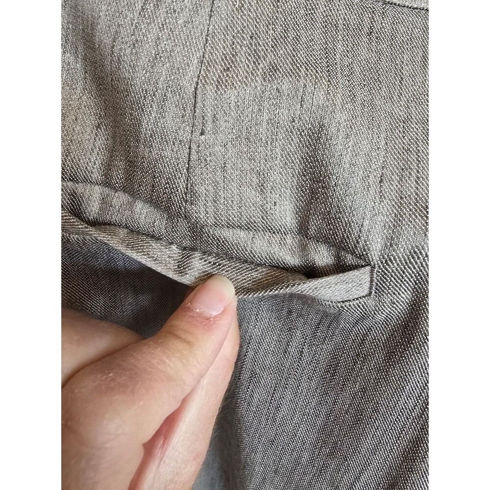 Stefanel brown‎ trouser pants women's size 4 (new) - Picture 6 of 11